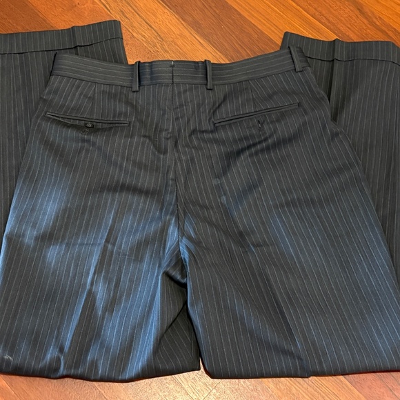 Barry Bricken Navy Dress Pants - Size 32 x 30 - Picture 3 of 8